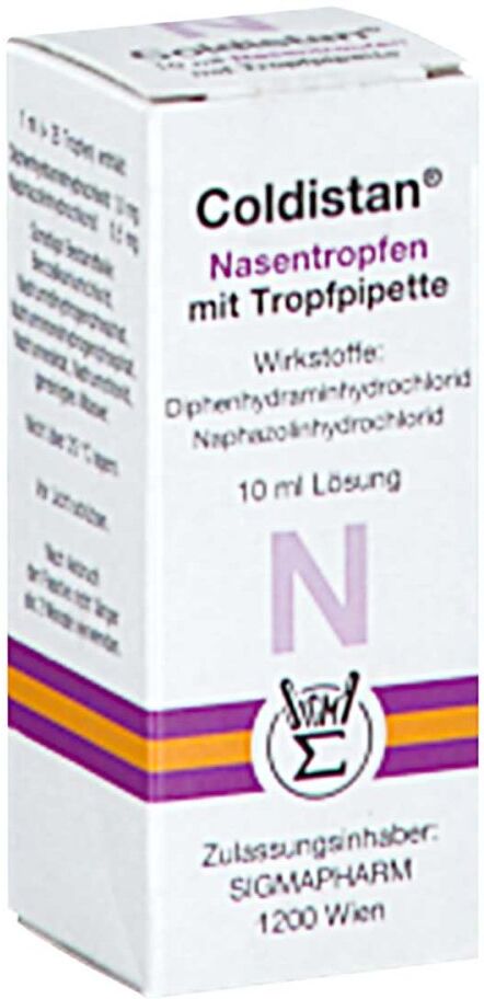 Coldistan Nasentropfen mit Tropfpipette 10ml
