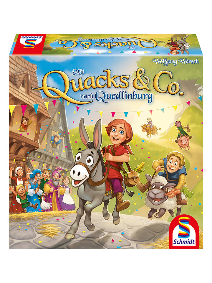 Schmidt Spiele Brettspiel "Mit Quacks & Co. nach Quedlinburg" - ab 6 Jahren - onesize
