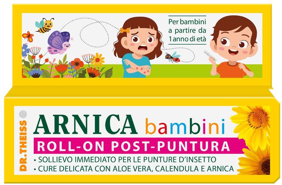NATURWAREN ITALIA Srl Arnica Bambini Roll-On Post-Puntura, 15 g