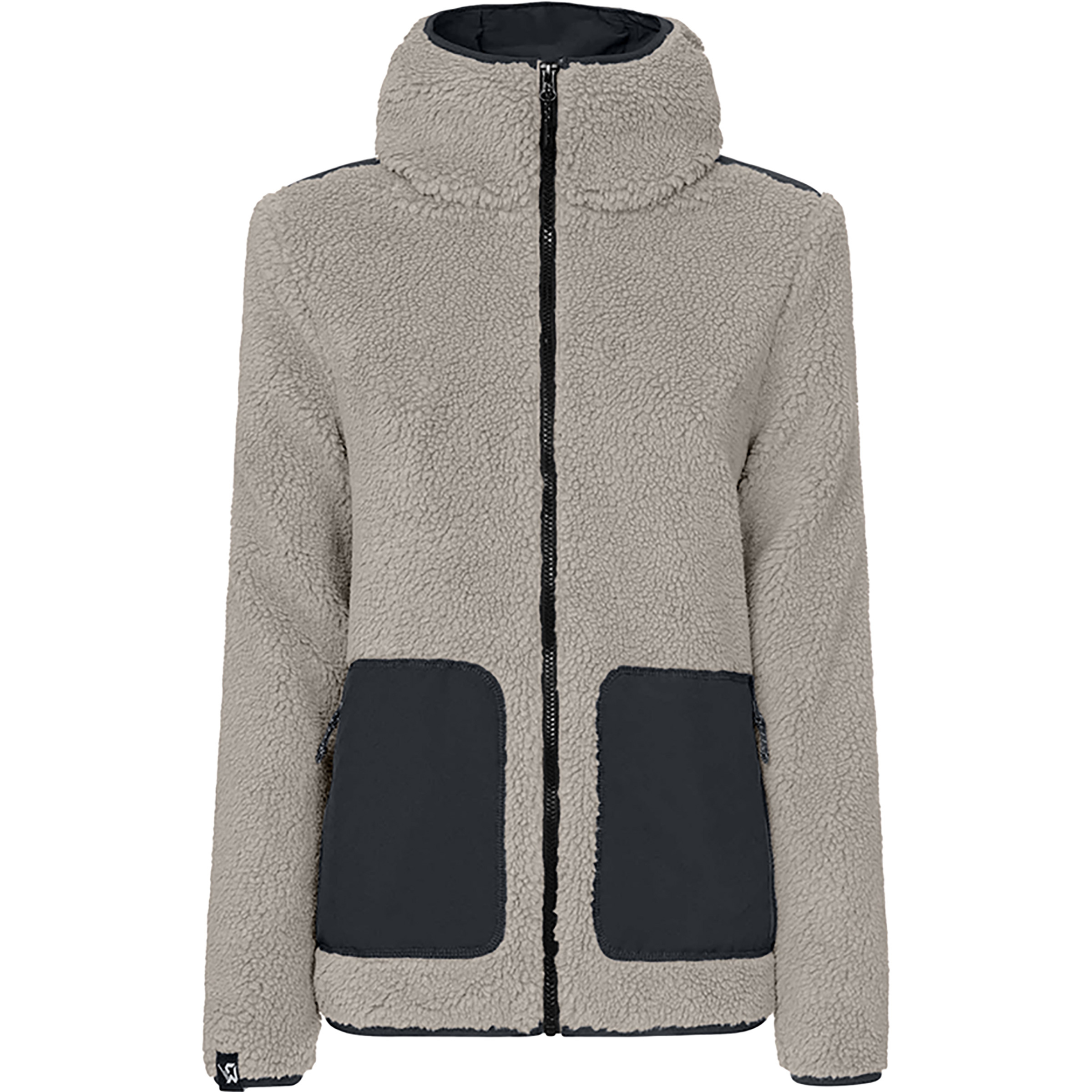 Rock Experience Re.Moose Pass Fleece Damen Fleecejacke beige Größe M Trekking