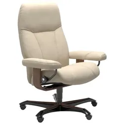 Stressless Bürostuhl Consul Office Leder Beige Batick Cream M (Medium)