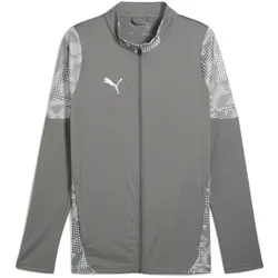 PUMA teamCUP Trainingsjacke Herren 13 - flat medium gray/puma silver/flat light gray XXL