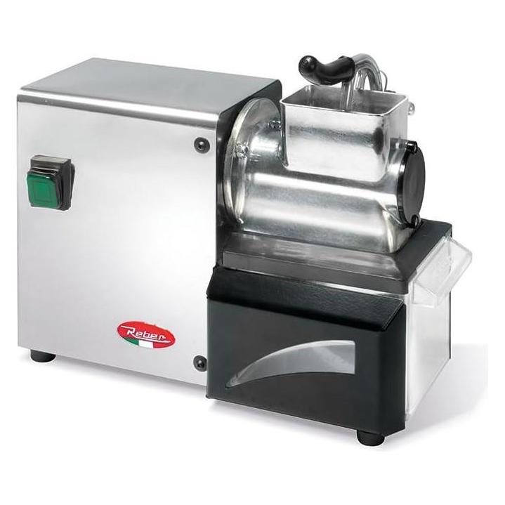 Reber 10053 N Elektrische Reibe und Spiralisierer Rostfreier Stahl (10053 N)