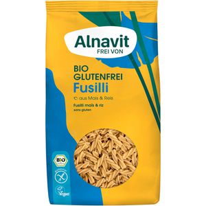 Alnavit Nudeln Fusili, BIO, vegan, aus Mais- & Reismehl, 500 g