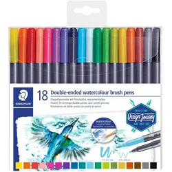 Staedtler, Malstifte, Doppelfasermaler (18x)