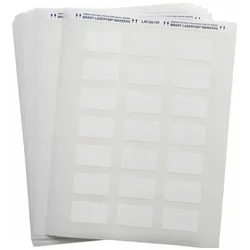 Brady, Etiketten, LaserTab Polyesteretiketten