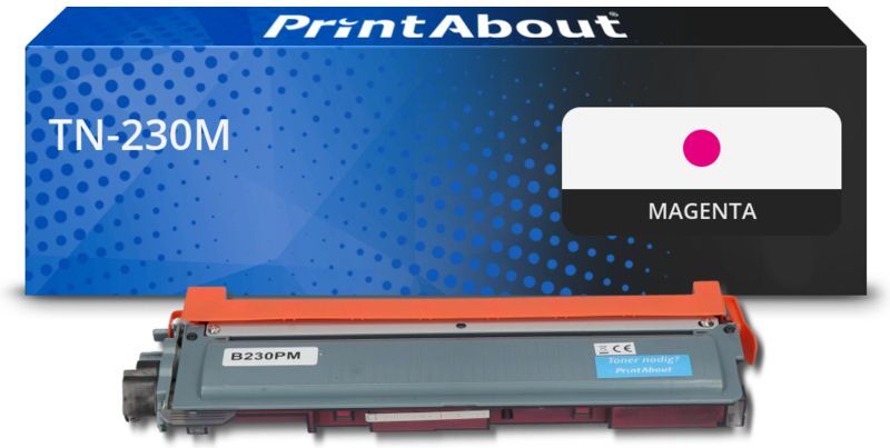 PrintAbout Toner compatible Brother TN-230M - Magenta Magenta