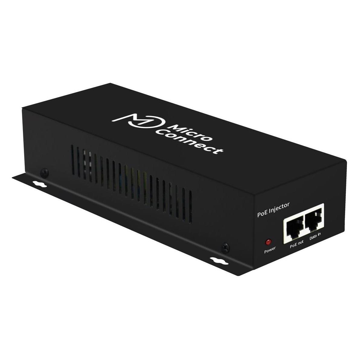 MicroConnect POEINJ-95W-UK PoE-Adapter Schnelles Ethernet (802.3af (PoE), 95 W) (POEINJ-95W-UK)