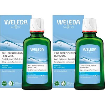 Weleda 2In1 Erfr Reinigung x2 2x100 ml Milch