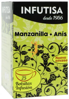 Infutisa Manzanilla Anis 25 filtros