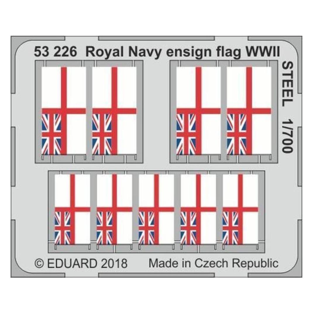 Eduard Royal Navy ensign flag WWII STEEL (53226)