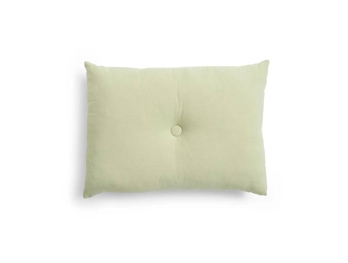 HAY Coussin Dot Linen 45x60 cm Pistachio green