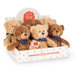 Teddy-Hermann - Teddy  23 cm, sortiert: zufällige Farbwahl, 1 Stück - braun