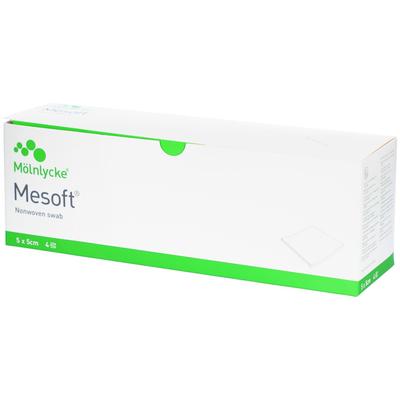 Mesoft NW Vlieskompr 5x5cm st 30 Btl 5 Stk St Pflaster