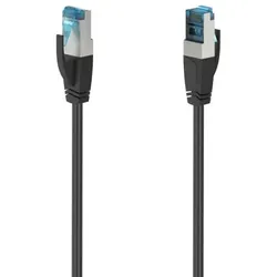 Hama 00200678 Netzwerkkabel Schwarz 0,25 m Cat6a S/FTP (S-STP)
