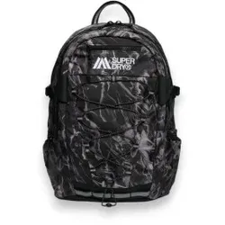 Superdry für Damen. W9110420A Outdoor-Rucksack 28L Muster Schwarz (OSFA), Lässig, Polyester
