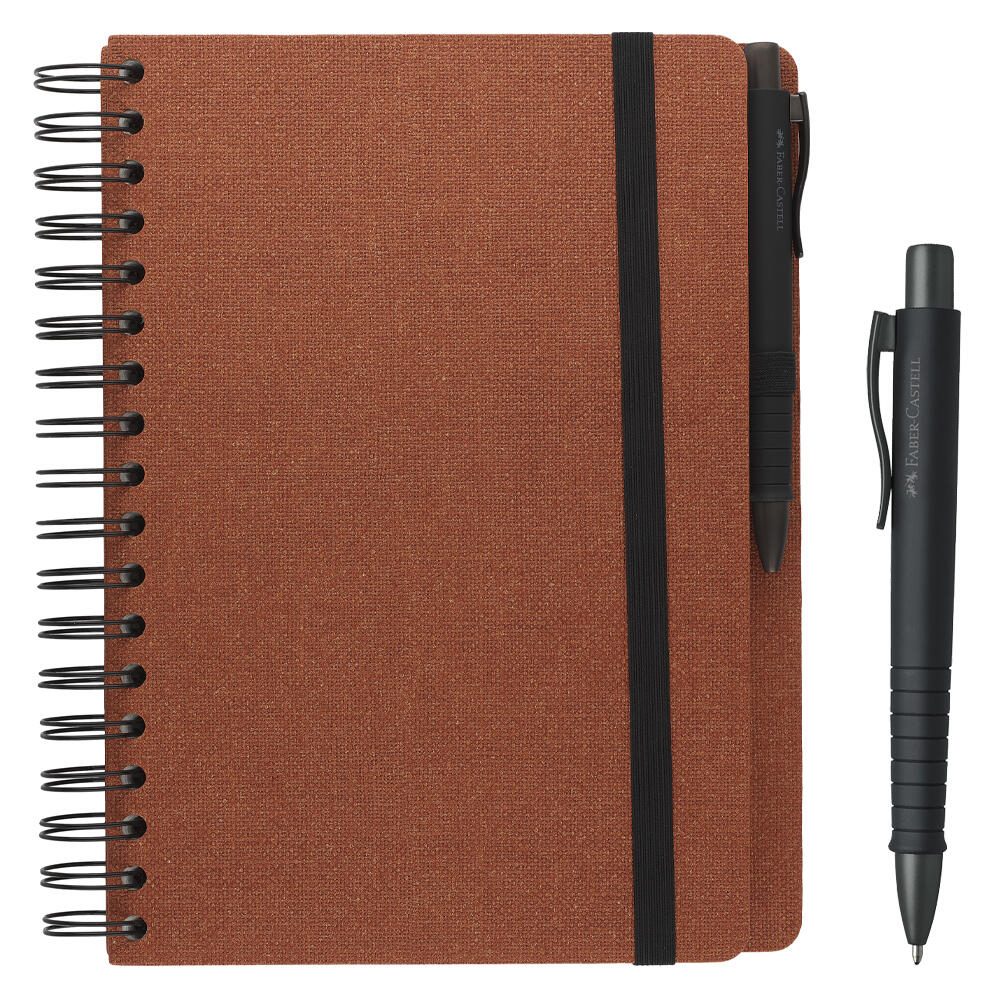 FABER-CASTELL Notizbuch, blanko, 180 Seiten, ca. A5 201554