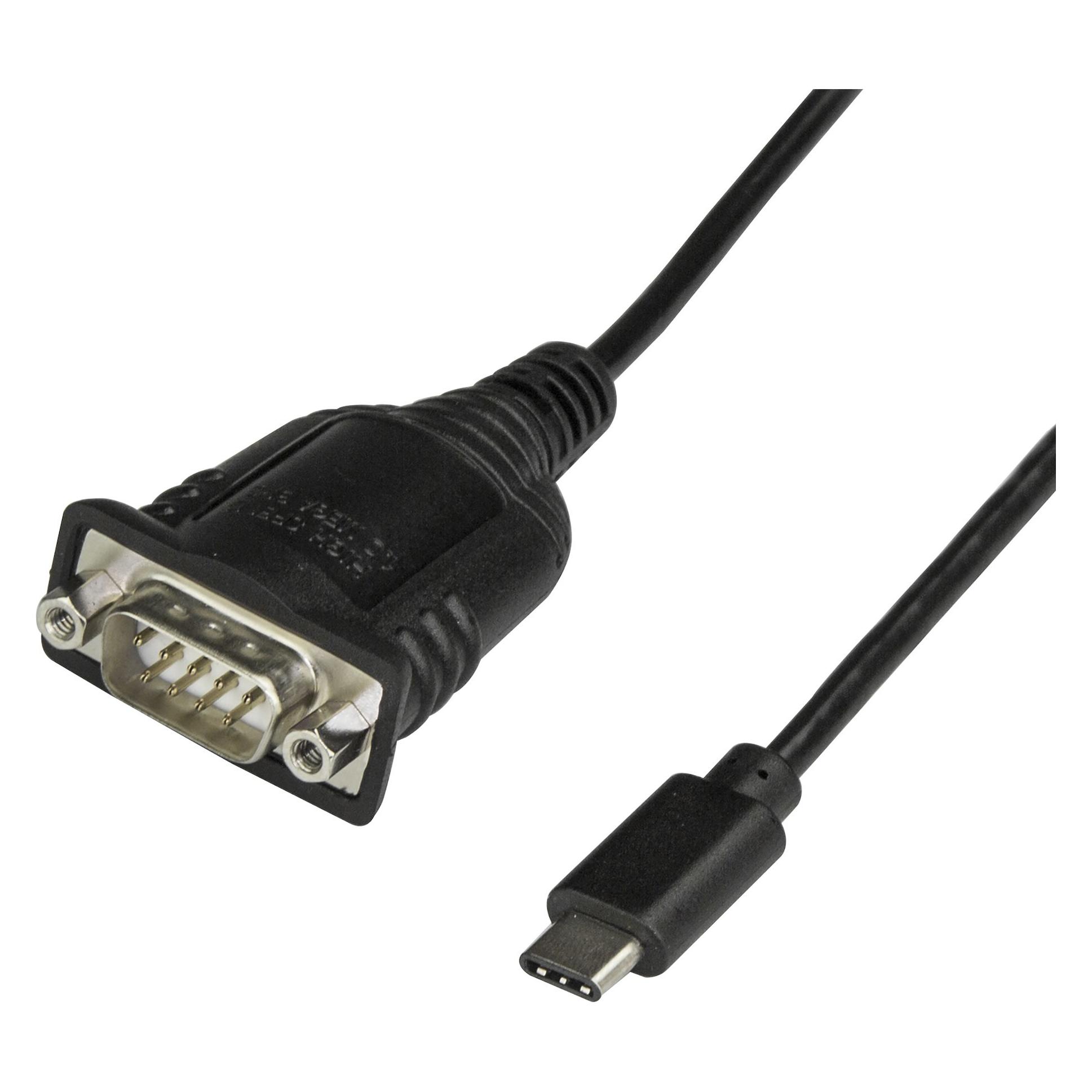 StarTech USB C To Serial Adapter (0.40 m, VGA) (ICUSB232C)