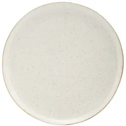House Doctor Speiseteller Pion, Ø28.5 x H3.5cm, weiss