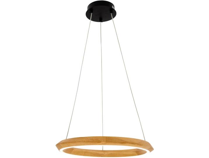 Pendellampe Bernina natur/oak 1800 lm Dimmbar B 50 cm - LED- LED Energiesparlampe