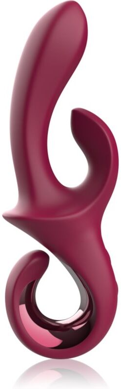 Dream Toys Glam Duo vibromasseur muni d’un stimulateur clitoridien 22.7 cm