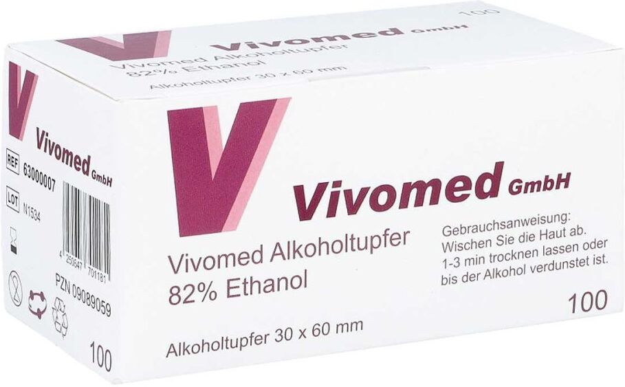 Alkoholtupfer 100stk