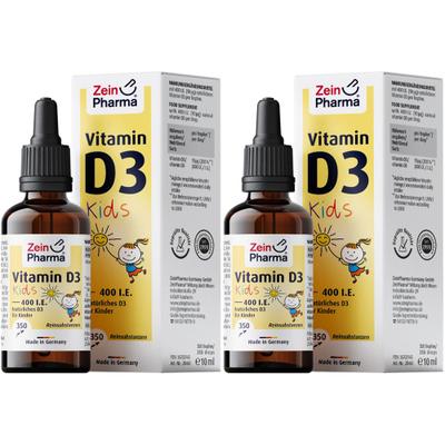 Vitamin D3 Tropfen 400 IE x2 2x10 ml zum Einnehmen