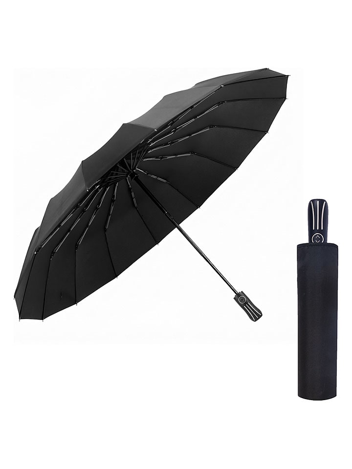 Le Monde du Parapluie Taschenschirm in Schwarz - Ø 108 cm - onesize