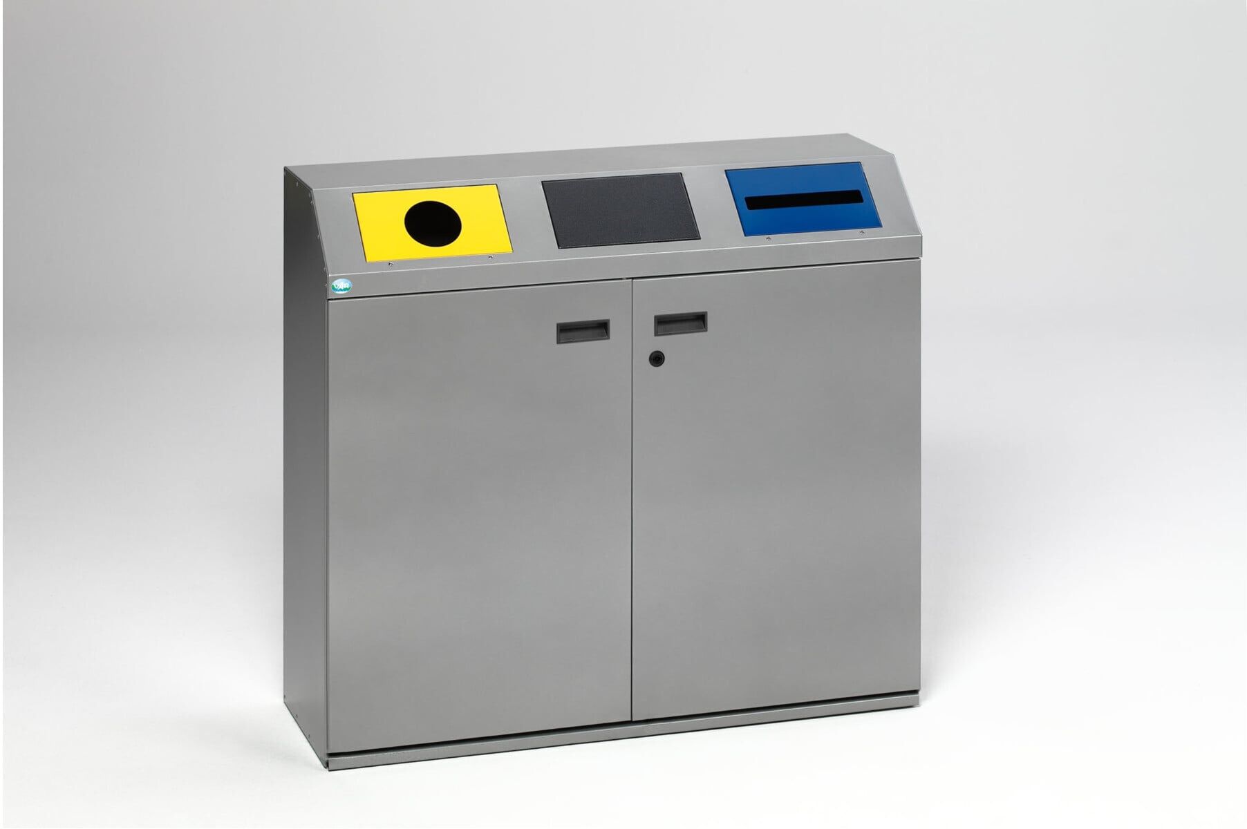VAR Wertstoffsammelstation WS 97 silber 240 l (21211)