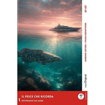 Il pesce che ricorda - Italienische Krimi-Lektüre A1-A2 (+ Audio-Online), Set von Manuela Pini, EasyOriginal Verlag, 978-3-99168-230-1