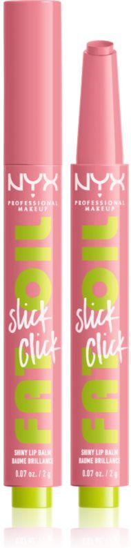 NYX Professional Makeup Fat Oil Slick Click tinted lip balm shade 02 Click Clout 2 g