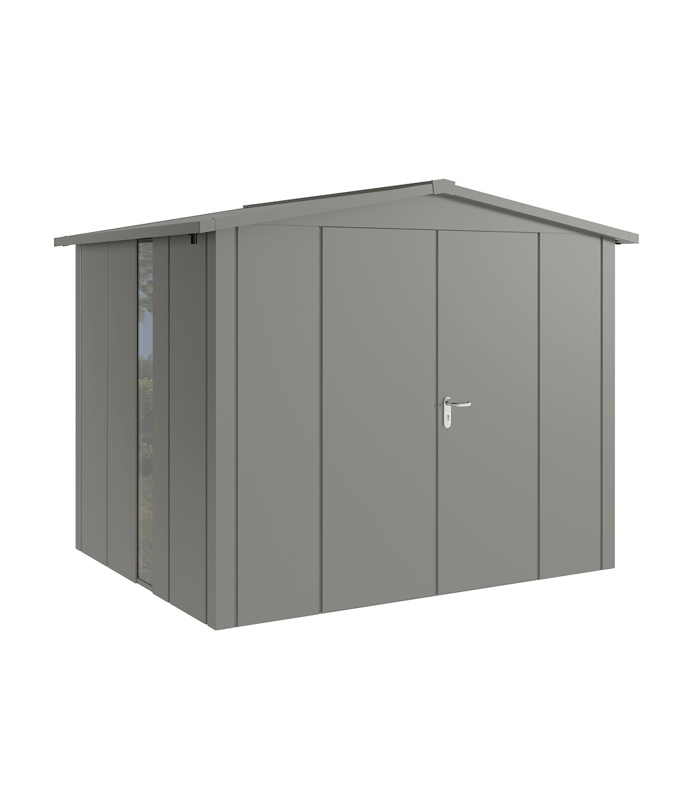 HOERMANN JUNO JSD9 L-Sk 9007 2-flg F Satteldach 16986245