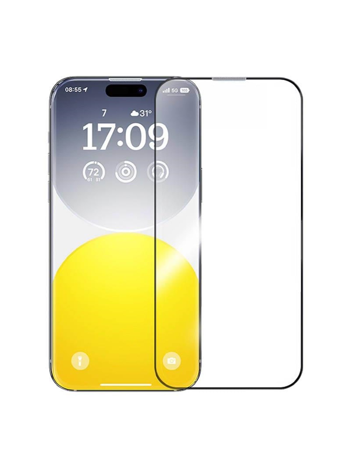 Baseus Sapphire Tempered Glass 0.3mm for iPhone 15 Plus