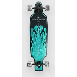 Globe Prowler Mid 34" Complete green flames Gr. Uni