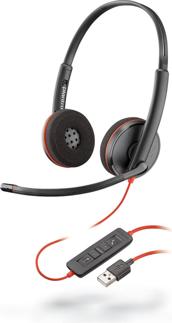 HP Poly Blackwire C3220 Stereo USB-A headset