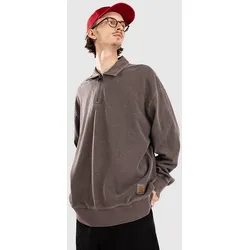 Carhartt WIP Harper Polo tobacco / garment dyed Gr. L
