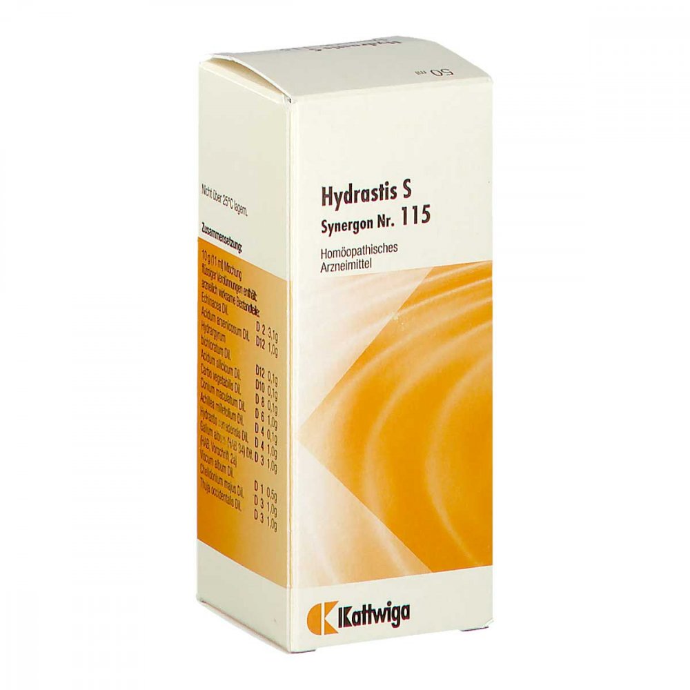 Kattwiga Arzneimittel GmbH Synergon Komplex 115 Hydrastis S Tropfen 17456282