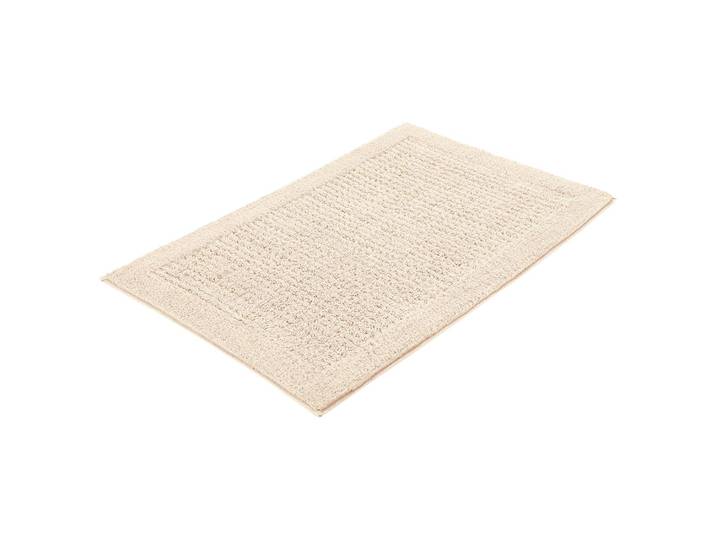 Tapis de bain Net 60 x 90cm Beige/Beige