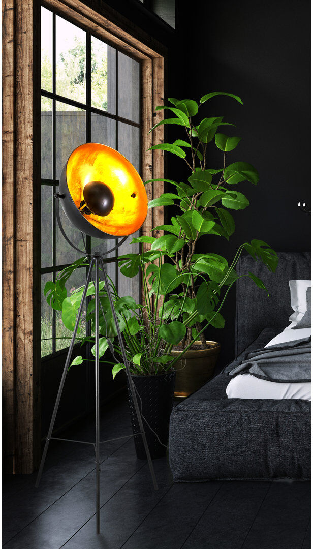 Fjørde & Co 153 H cm Gloss Novelty Floor Lamp Gloss 153cm H X 56cm W X 56cm D