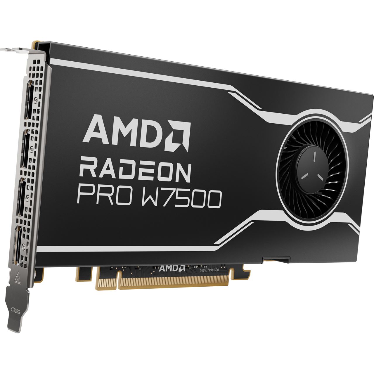 8GB AMD Radeon PRO W7500 Aktiv PCIe 4.0 x16 (x8) (Retail)