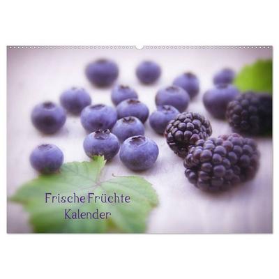 Frische Früchte Kalender (Wandkalender 2027 DIN A2 quer), CALVENDO Monatskalender