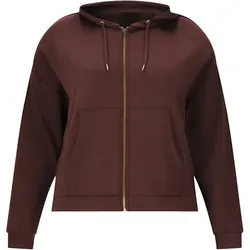 Q SPORTSWEAR Tiamo Kapuzenjacke Damen 4241 - fudge 52