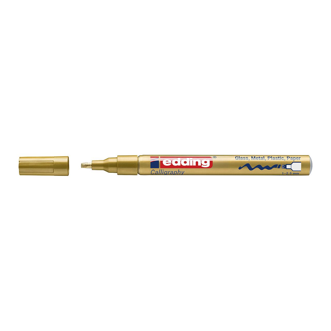 edding 753 Lackmarker gold 1,0 - 2,0 mm, 1 St.