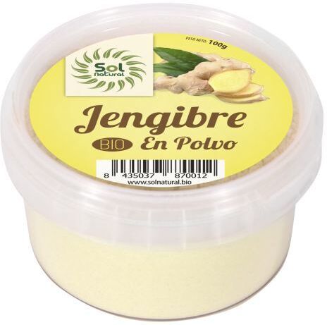 Sol Natural Organic Ginger Powder 100 gr 100 gr