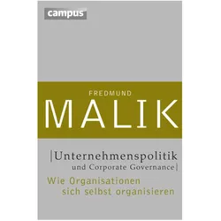 Unternehmenspolitik und Corporate Governance, Fachbücher von Fredmund Malik