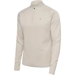 newline Power 1/2-Zip Midlayer Lauftop 1940 - silver birch S
