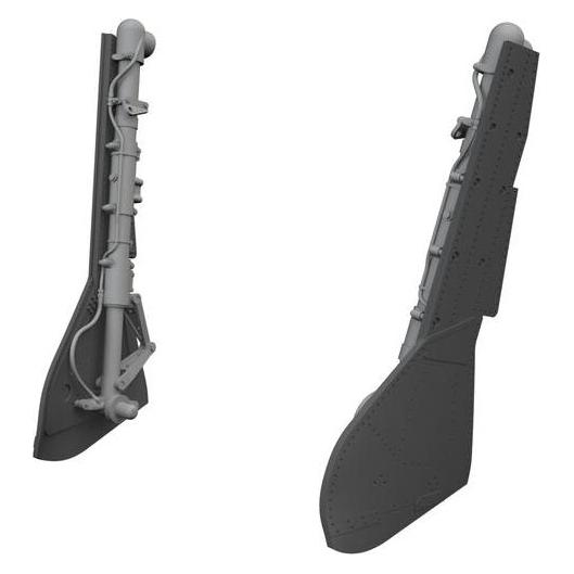 Eduard Fw 190D-9 undercarriage legs PRINT for Miniart (6481203)