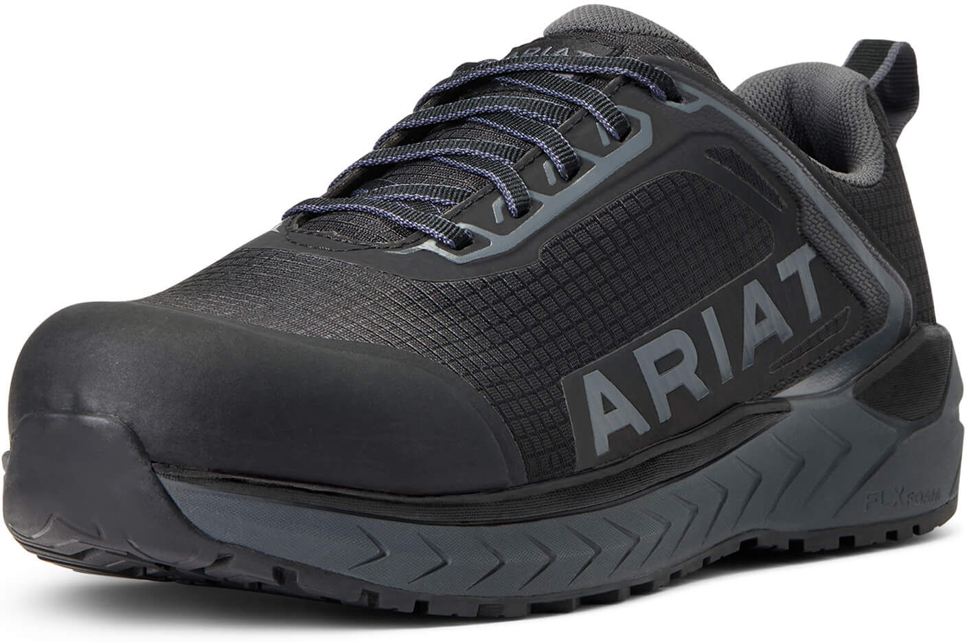 Men's Outpace™ Composite Toe Safety Shoes in Black, Size: 11 EE / Wide by Ariat