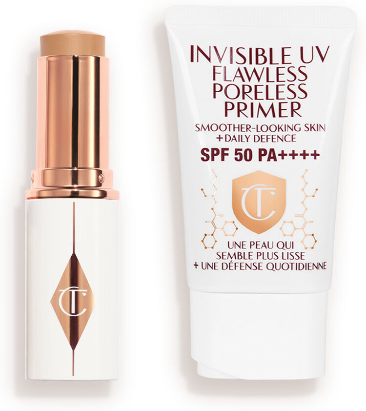 Unreal Glow & Invisible Spf 50 Kit - Face Kit Charlotte Tilbury 7808 Unreal Glow & Invisible Spf 50 Kit Size: