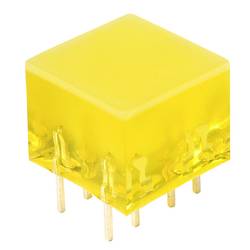 Kingbright L-875/4YDT LED-Bargraph 4fach Gelb (L x B x H) 10 x 10 x 8 mm